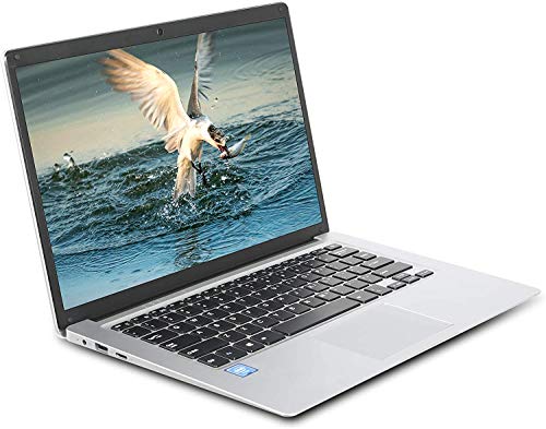 GOODTEL 14 Pulgadas Ordenador Portátil Muy Fino hasta 2.0GHz, 4G RAM 64G ROM Quad-Core Windows 10, 1080p IPS, M.2 Slot WiFi USB 38Wh, HD Video Port, Adecuado para Trabajo Pelicula Entretenimiento