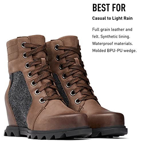 Sorel Women's Joan of Arctic Wedge III Lexie Boot — Waterproof Leather Wedge Boots3