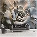 Produktbild Xbwy   Fototapete Custom Photo Wallpaper Europäischen Stil Floral Wohnzimmer-350X250Cm