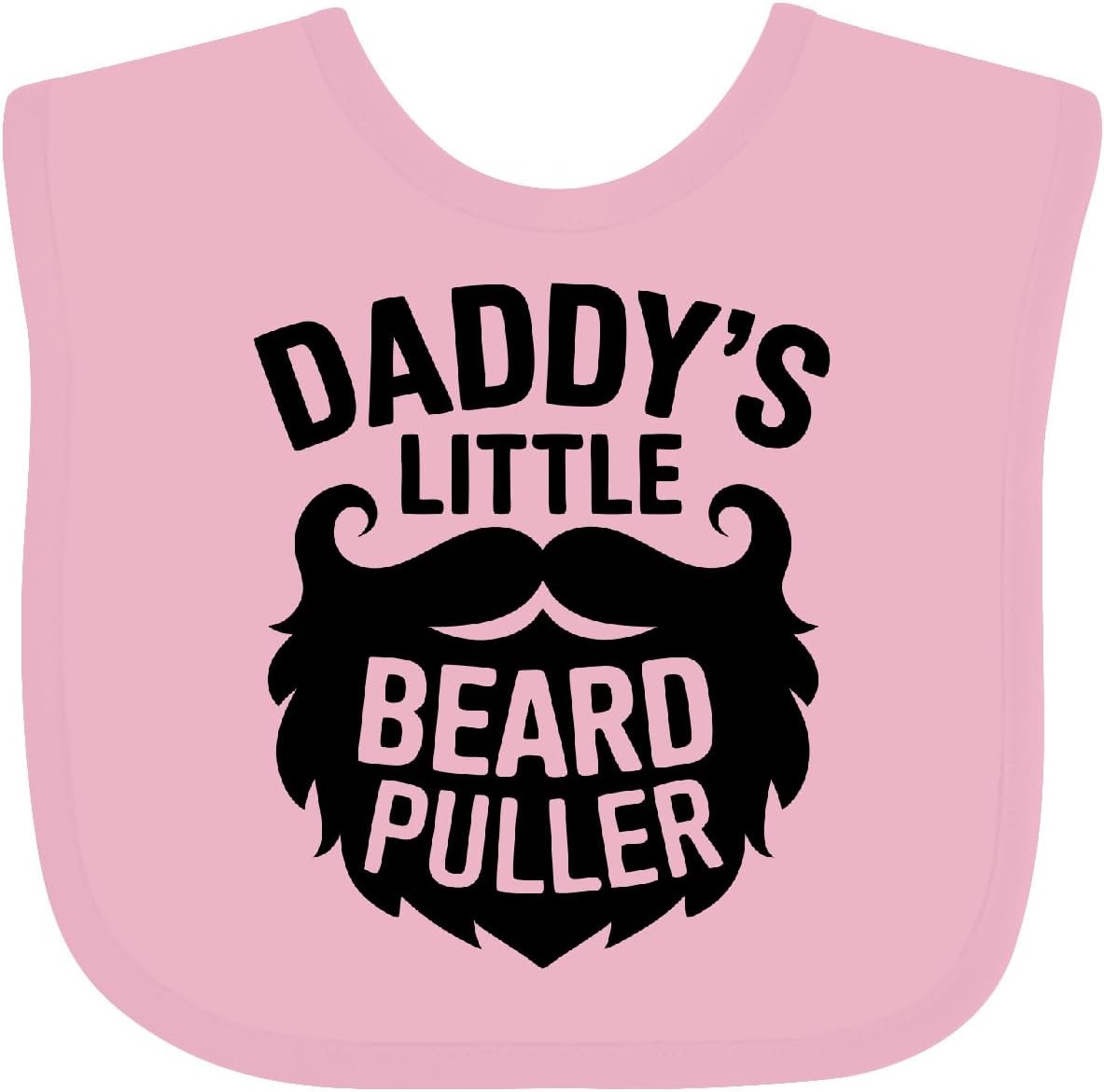 inktastic Funny Beard Baby Grow-Daddy's Little Beard Puller Funny Baby Bib