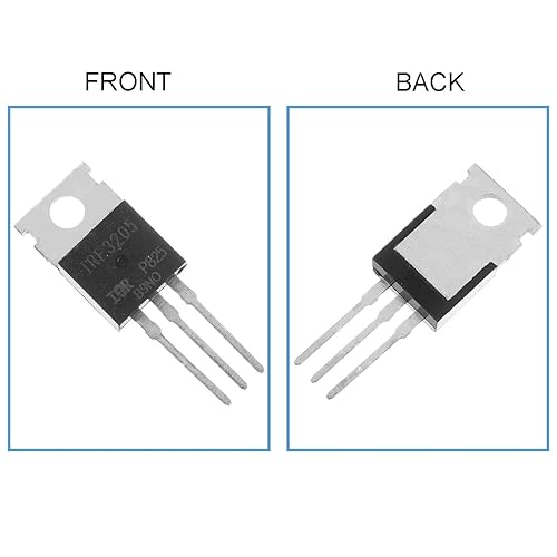 Miniatura 2 de 20 piezas IRF3205 3205 Mosfet transistor N Channel 110A 55V MOSFET TO-220AB con disipador de calor Tornillo Arandela Destornillador de goma de