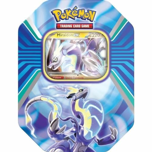 Pokémon - Pokébox : Miraidon-ex - Jeux de société - Jeux de cartes - Cartes à collectionner - A partir de 6 ans