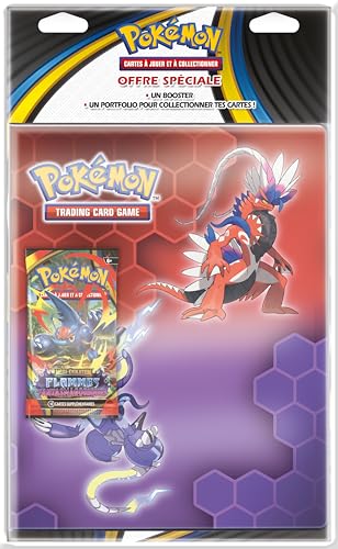 Juegos de Mesa Pokémon Pack de Portafolio y Booster Asmodee ME02 para Regalo
