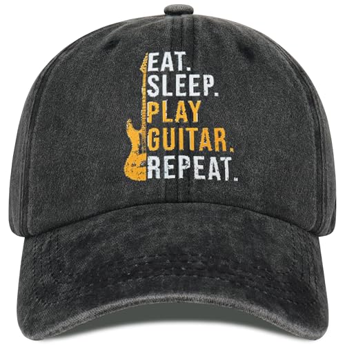 Jeasona Guitar Cap Electric Accessories for Men Guitar Gifts for Guitarists