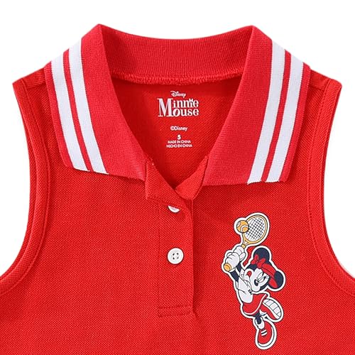Disney Minnie Mouse Girls Sleeveless Tennis Dress for Toddler and Big Kids2
