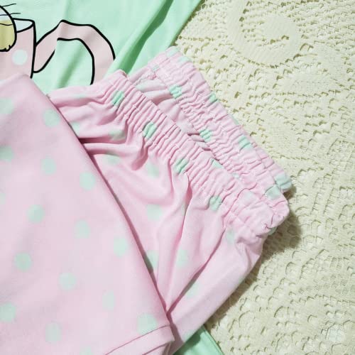 Pijama Feminino Adulto Malha Manga Longa Inverno Conforto Sortidos Premium LARANJA LIMA (GG3)