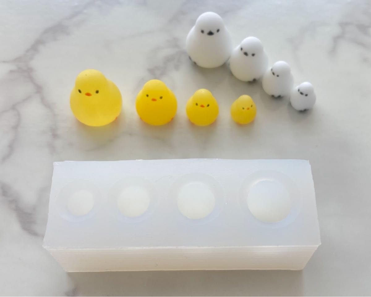 Amazon.co.jp: シマエナガ ひよこ 鳥型 チャーム パーツ