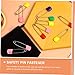 BESTOYARD 200 Pcs Child Safety Pins Baby Diaper Pin Clothing Safety Pin Old Diaper Pin Safety Pin Fastener Vintage Diaper Pin Cloth Diaper Fasteners Nappy Colored Safety Plastic Metal Bib