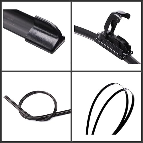 Miniatura 6 de Compatible con Chevrolet Cruze J300 2009 2010 2011 2012 2013 2014 2015 Escobillas de limpiaparabrisas delantero, accesorios de cortador U J Hook