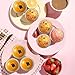 100 Pack 5oz Cupcake Pans with Dome Lids, Disposable Ramekin Cupcake Liners,Reusable Mini Muffin Case Dessert Containers for Birthday Wedding Party - Pink
