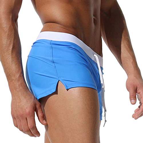 Banana Bucket Men's Swim Trunks Pants Swimwear Shorts Slim Wear Front Tie with Pocket2