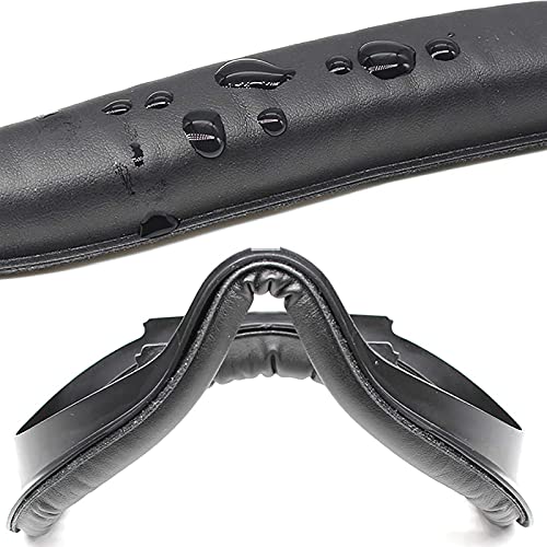 HUAYUWA PU-Leder Schaumstoff VR Gesichtspad + Gesichtsschnittstellenhalterung passend für Oculus Quest 2 Headset, weich, schweißfest, atmungsaktiv, bequemer Ersatz - Image 4