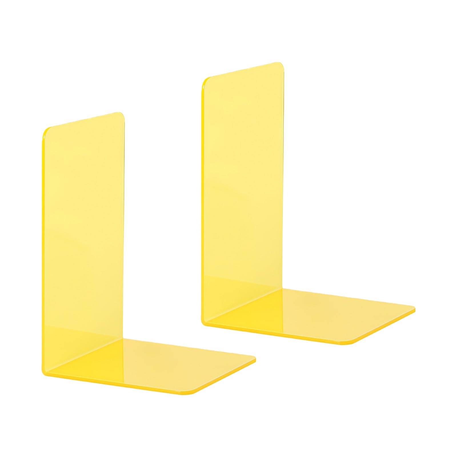 Clear Books Stand for Display Elegant Acrylic Bookends Book Display Stand Bookshelfs for Displaying Books, Music Sheets Book Organizers Bookshelf