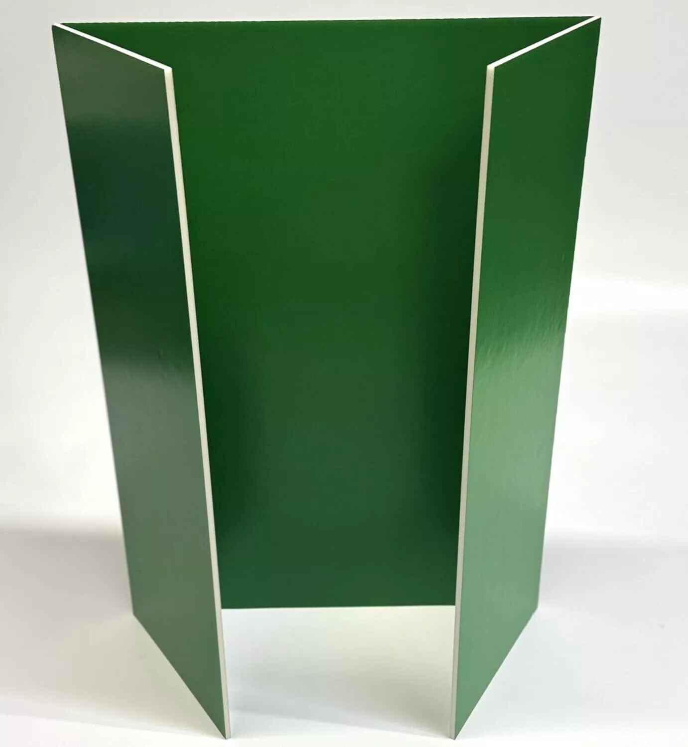 PROTECTAFILE Tri-Fold Spotlight Foam Presentation Board 840 x 594mm(A1-A2) Ideal for Showcasing Artwork & Projects -Lightweight Fold Presentation Board,Foldable Display for School (GREEN, 1 PACK)