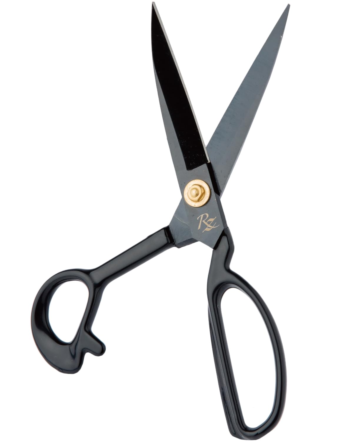 Rozally Tailoring Scissors 9.25in Hadfield Steel Fabric Cutting Shears Black