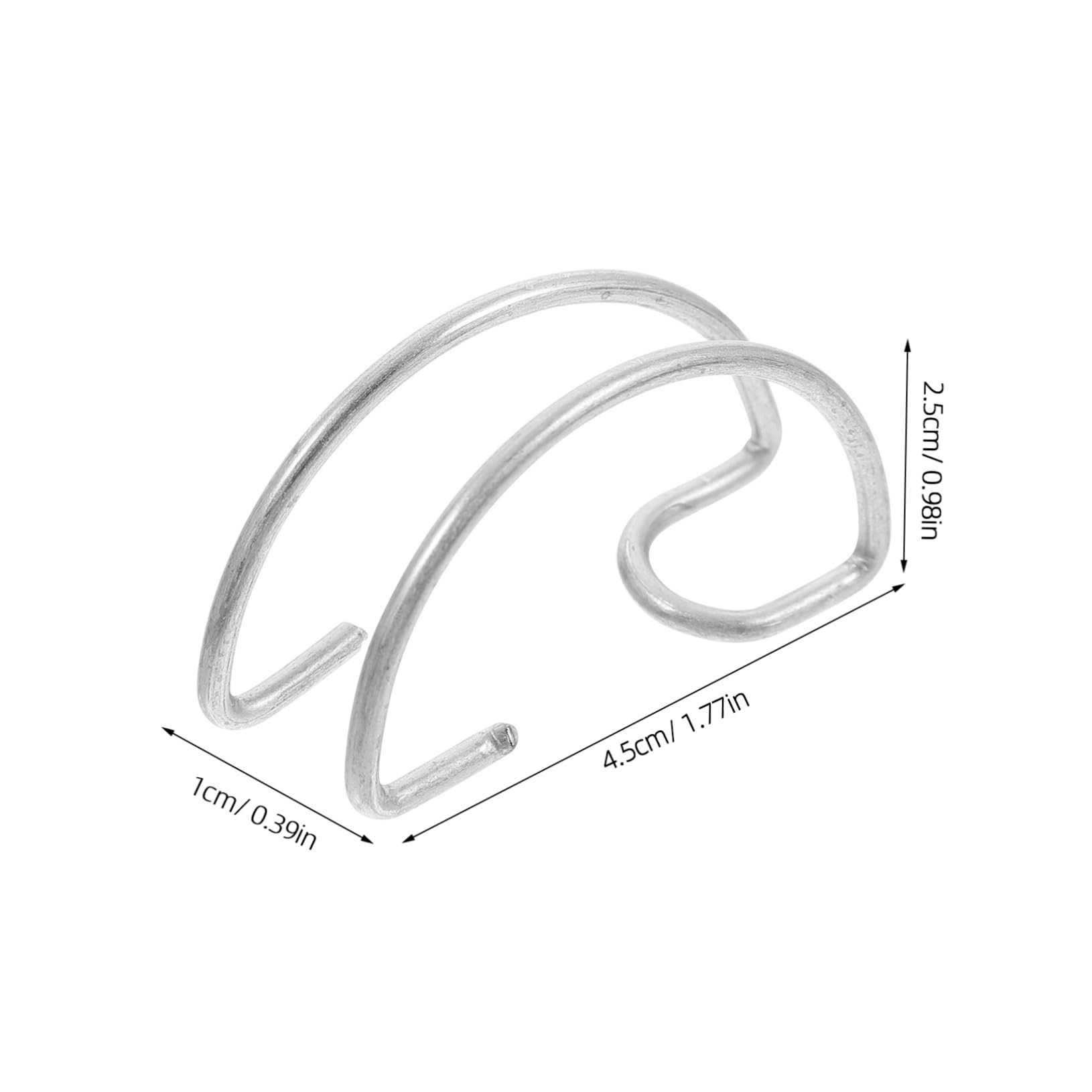 Garneck 40pcs S-Shape Door Hooks Heavy Duty Hooks for Chicken Cage Pigeon Cage Multifunctional Hanger