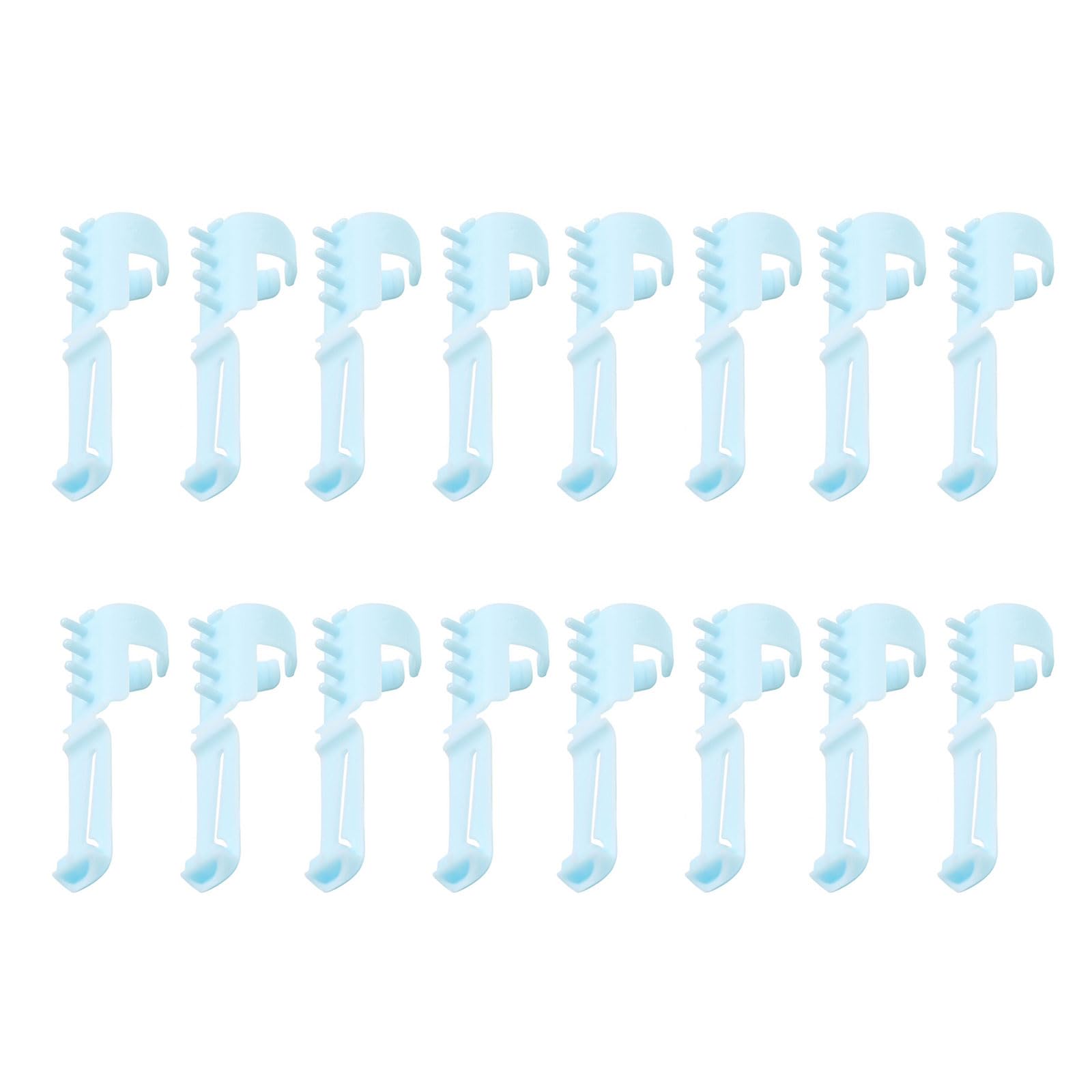 Hsioluted 16Pcs Crochet Rings with Thread Guide Ergonomic Yarn Guide Rings Yarn Finger Holder for Knitting and Crocheting Knitting Accessories Set