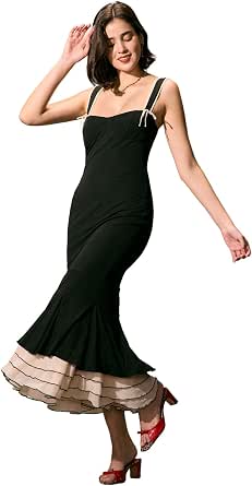 Vestido Largo De Noche Con Lentejuelas Para Mujer - Escote En V, Mangas Cortas, Abertura Lateral, Tallas 6-28 UK