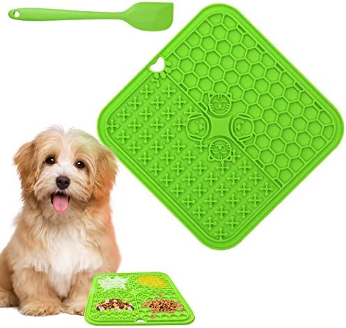 OPUL Square PVC Placemat Waterproof Dog Cat Food Mat Non Slip Dog - Foto 2
