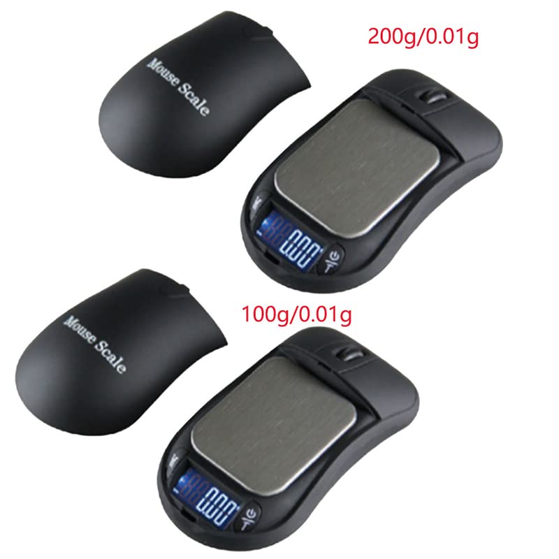 Mini balanza digital de bolsillo portátil 0.01g-500g miniatura 6