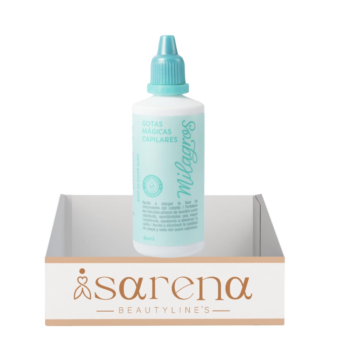 Isarena Beautyline´s Gotas Mágicas 60ml Reparación, hidratación y fortalecimiento - Anticaida gotas magicas Milagros Magic Hair Drops - Crecimiento