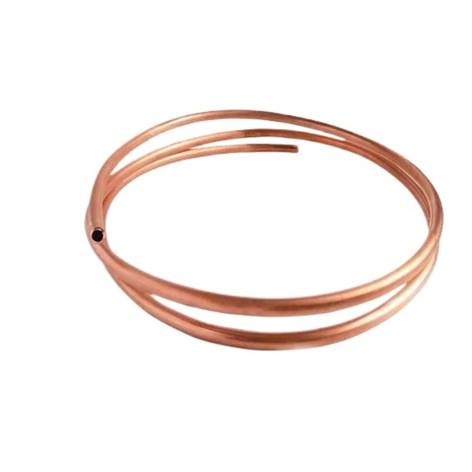 Guolanup One Color 1Meter Soft Coil Copper Tube T2 Red Tubing Airs Conditioning Refrigeration Capillary Wire Pipes(5X4mm)