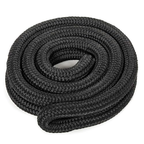 Titan Fitness 14 FT Infinity Rope, Replacement Rope for the Rack Mounted Rope Pulley System, Durable Black Nylon, Closed-Loop Design, Fitness Rope for Home Gym Power Rack Attachment