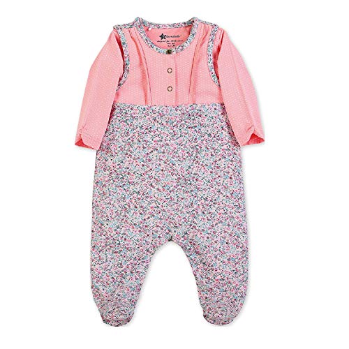 Sterntaler Baby - Mädchen Strampler-set Jersey Mabel Pajama Set, Rosa, 50