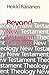 Beyond New Testament Theology: A Story and a Programme