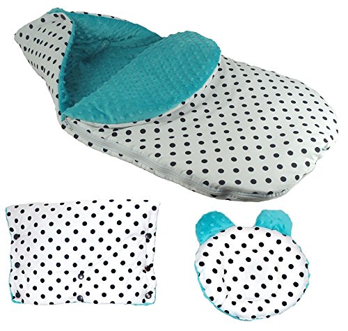 Baby Toddler Stroller cossytoes Buggy Liner Padded pram FOOTMUFF/HANDWARMER/PRAM Pillow (3 pcs Set XL Size, 8)