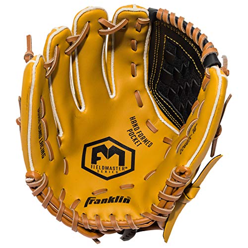 image for Franklin Sports Baseball and Softball Glove - Field Master - Baseball 
