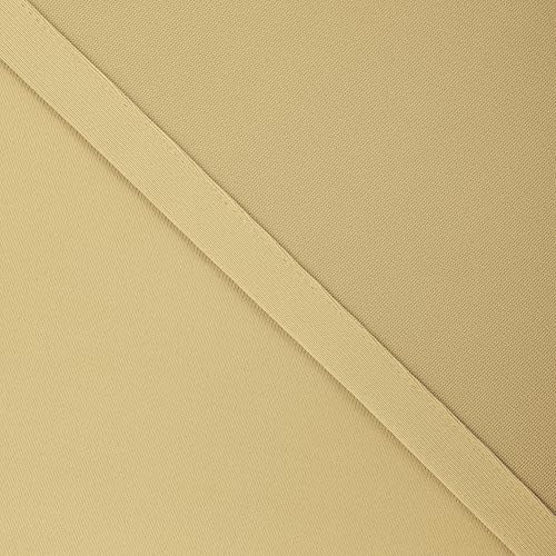 Image of Inherent Flame Retardant Hospital Curtains Room Divider,Grommet Cubicle Curtains Divider Privacy Medical Curtais for Hospital, Clinic, Lab,School(1 Panel, Beige, 15x8FT)