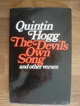 Hardcover The devil's own song,: And other verses, Book