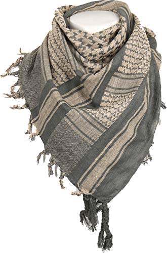 Mil-Tec Shemagh Lenço para homem, Follhagem, Tamanho único