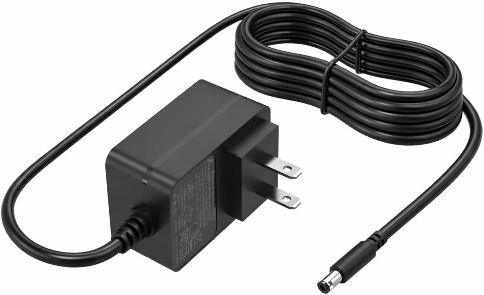 Dexpt DC 9V Power Supply for Guitar Pedals, 9V 1A Adapter Fit for Boss PSA-120S ME-90 ME-80 RC-5 RC-30 RC-505 GT-1 GT-1B DS-1 Effects Pedals - UL Listed, Low Noise, Center Negative Power Cord
