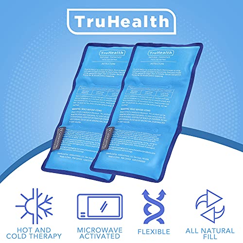 Truhealth Ice Pack for Injuries (Pack of 2) FSA HSA Approved Hot