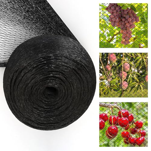 Teichnetz, Feinmaschiges Taubennetz 4m x 6m,volierennetz,Netz Für Balkon, Garten Und Teich, Hühnerschutznetz Für Obstbäume Und Pflanzen