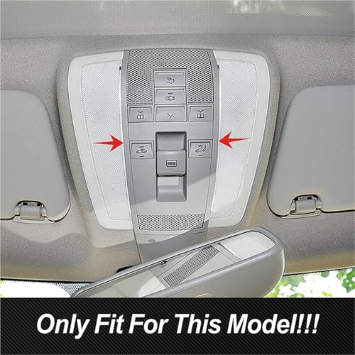 Cubierta de luces lectura techo Benz W204 para renovar el confort del coche 5