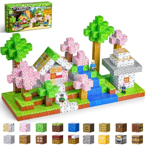 AOYOHOMOA Magnetic Blocks - 114PCS Building Blocks