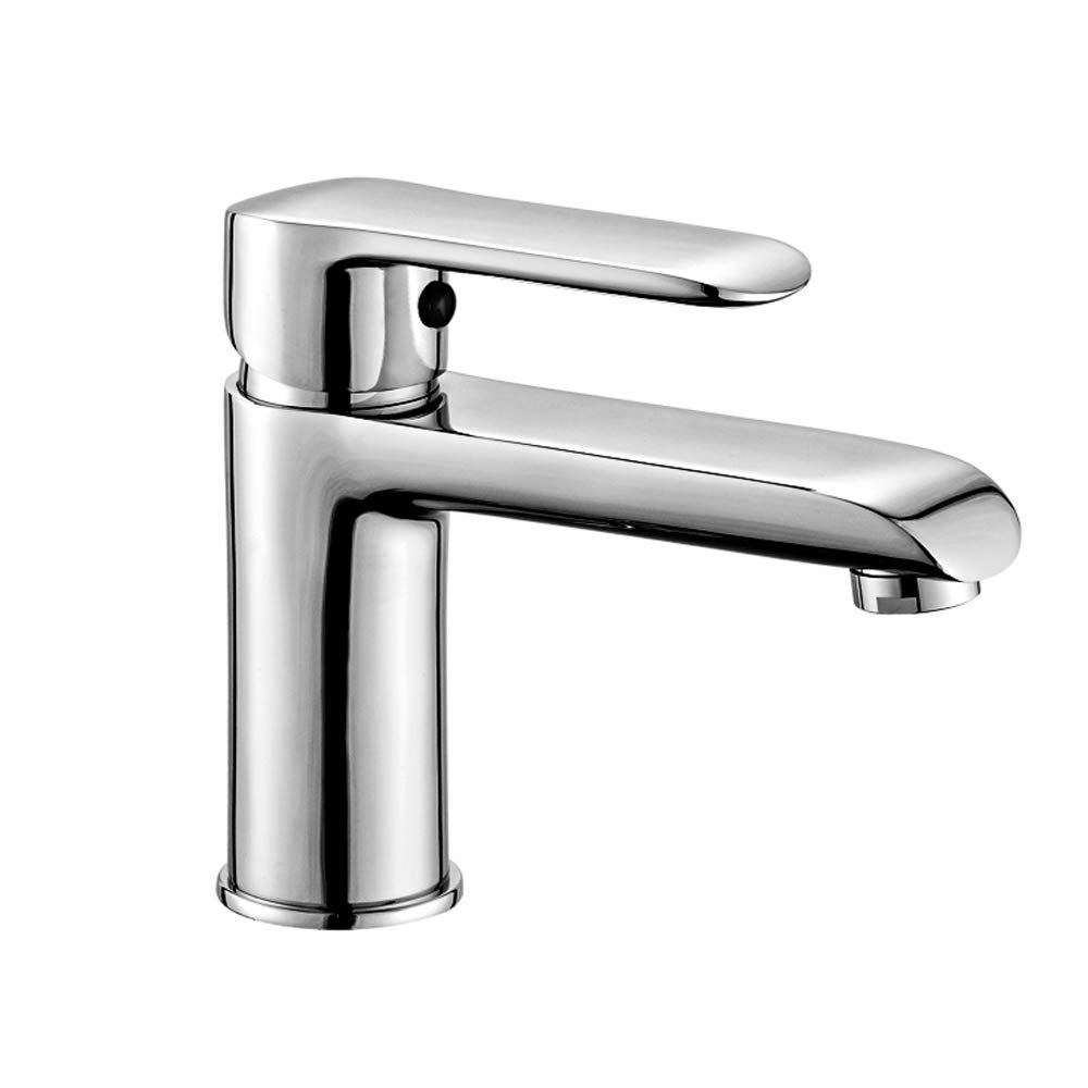 Miscelatore Rubinetto Bidet Cromato + Miscelatore Rubinetto Lavabo Cromato per Bagno Casa