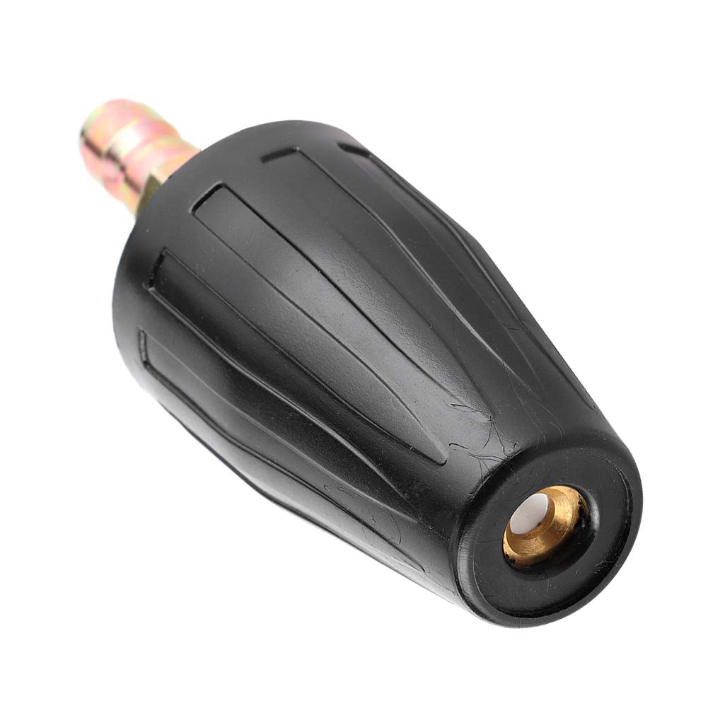 Ugello Turbo per Idropulitrice Ad Alta Pressione 3600PSI Punta di Spruzzo Rotante Strumento di Pulizia a Connessione Rapida per la Pulizia di Veicoli e Superfici Esterne