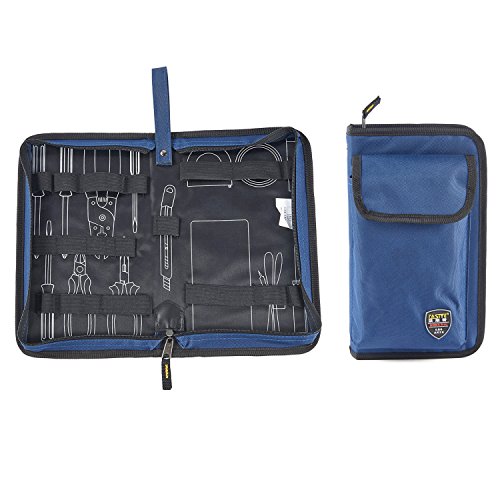 Bolsa de herramientas Babimax con cremallera, rígida