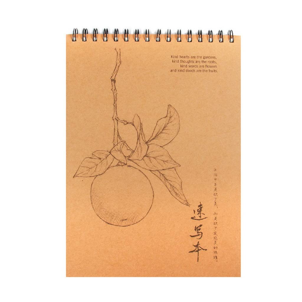 A4 Coil Flip Sketchbook Studenci Field Painting and Sketching Special This Art Professional Stationery 45 arkuszy