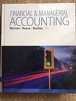 Hardcover Financial & Managerial Accounting Book