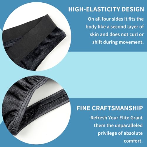 Mens Jockstrap Underwear, Stretchable & Breathable Blend— Lightweight, Sweat-Wicking Athletic Supporter Jock Strap3