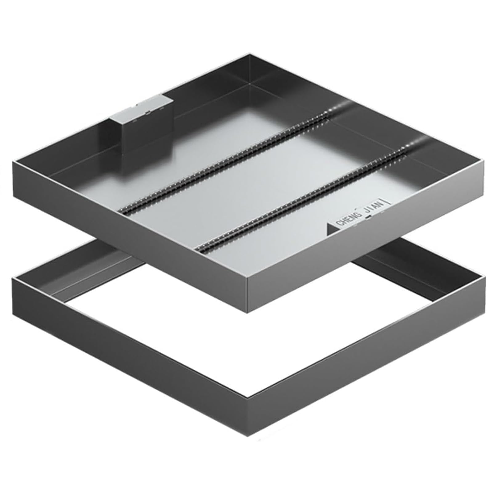 GJZQDKX Invisible Manhole Cover with Handles - Integrated Drain Covers for Driveways and Sewage Basins - Lightweight and Sleek Design for Enhanced Safety and Aesthetics.
