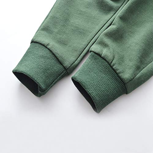 Image of Little Boys Jogger Pants Toddler Boys' Drawstring Elastic Waist Cotton Casual Sweatpants 1PC / 2 PCS Set