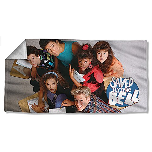 NBC Group Shot - Saved by The Bell - Beach Towel (30"x 60")