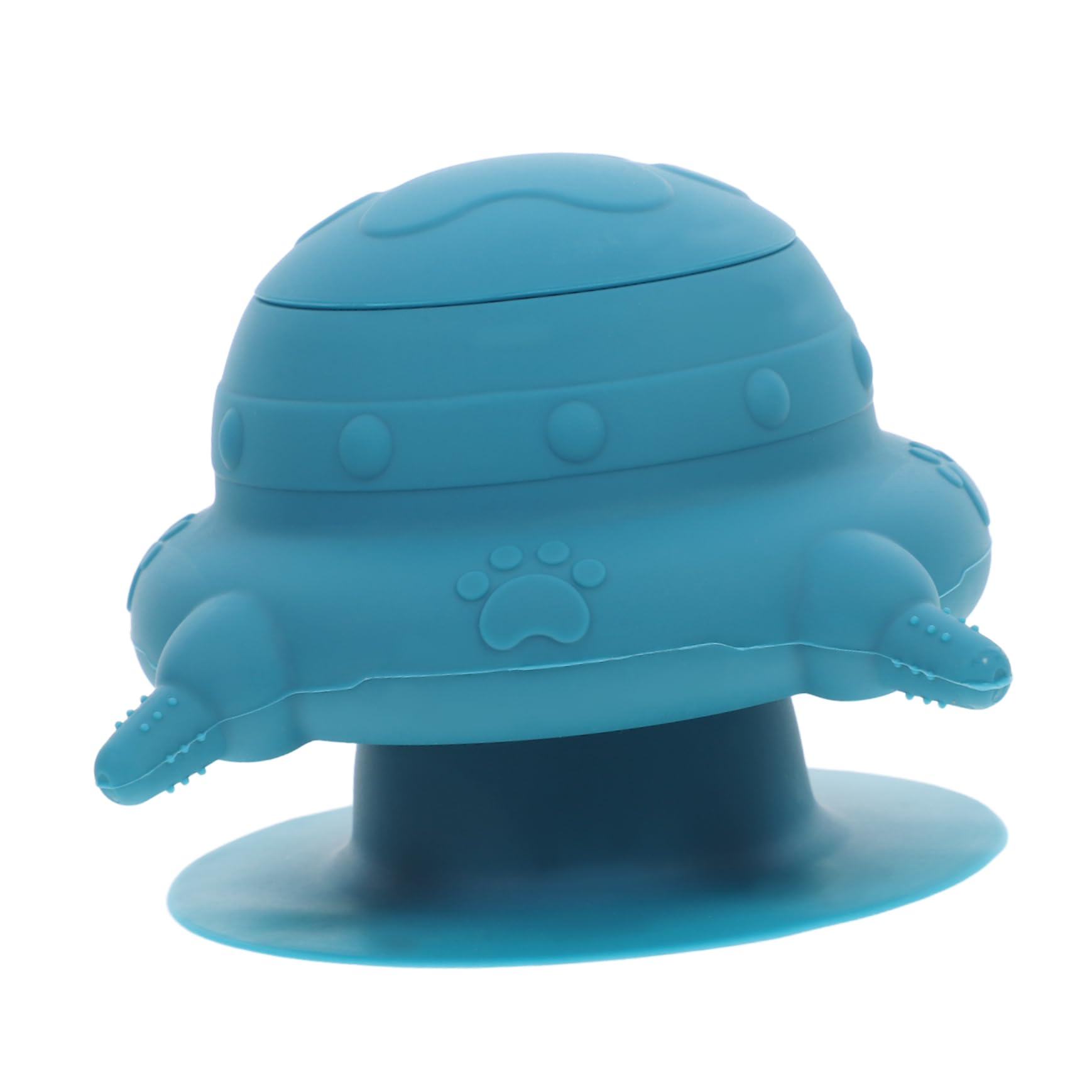 VANZACK Multi-pet Feeder Silicone Dog Kitten Feeding Bowl with Nipples for Nursing and Watering