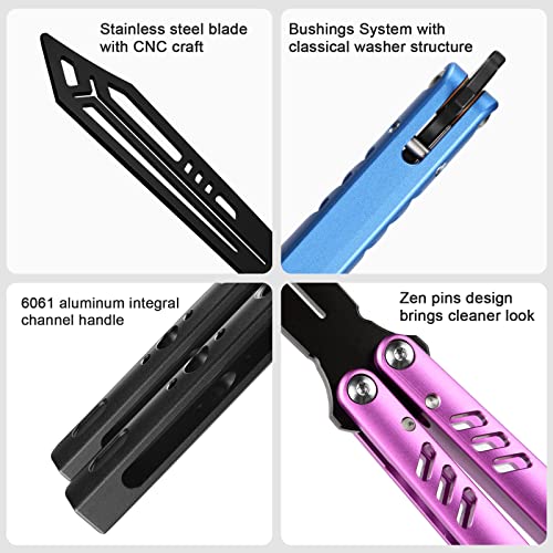 Scanditech Bushing System Practice Finger Tool, 6061 Aluminum Integral Channel Handle, Great Flipping Experience Come With Replacement Bushing #TOP4